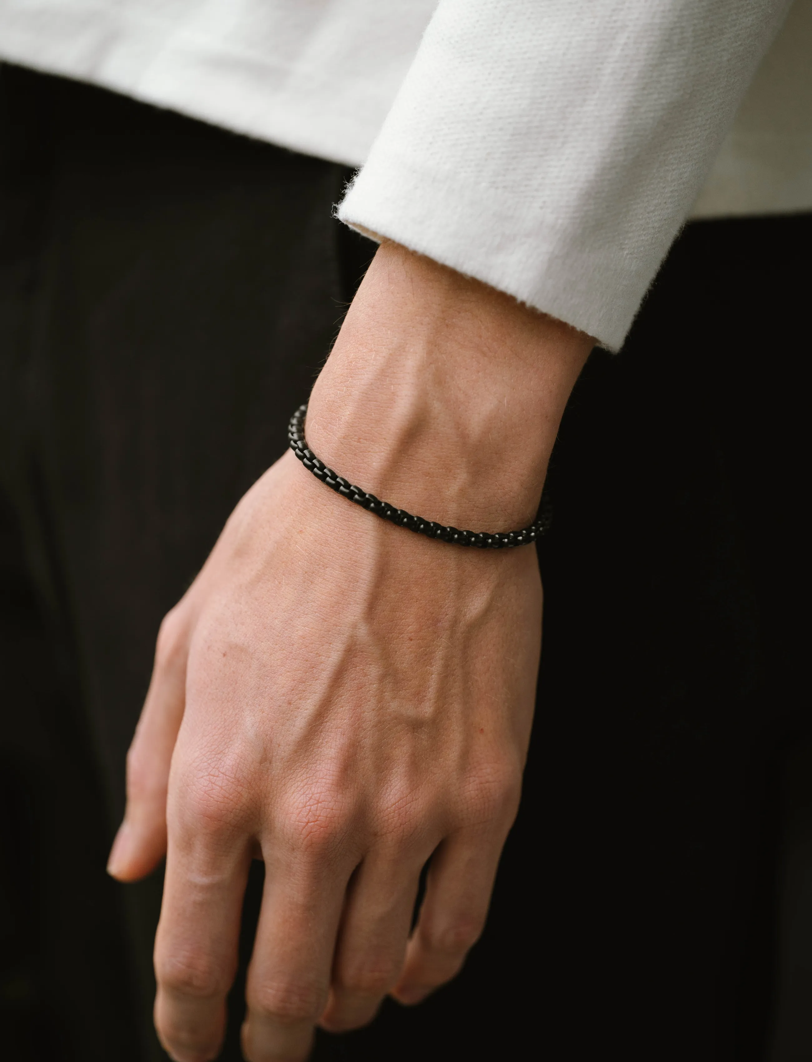 Steel & Barnett Boxed Bracelet - Soodsad stiilid - BLACK / black
