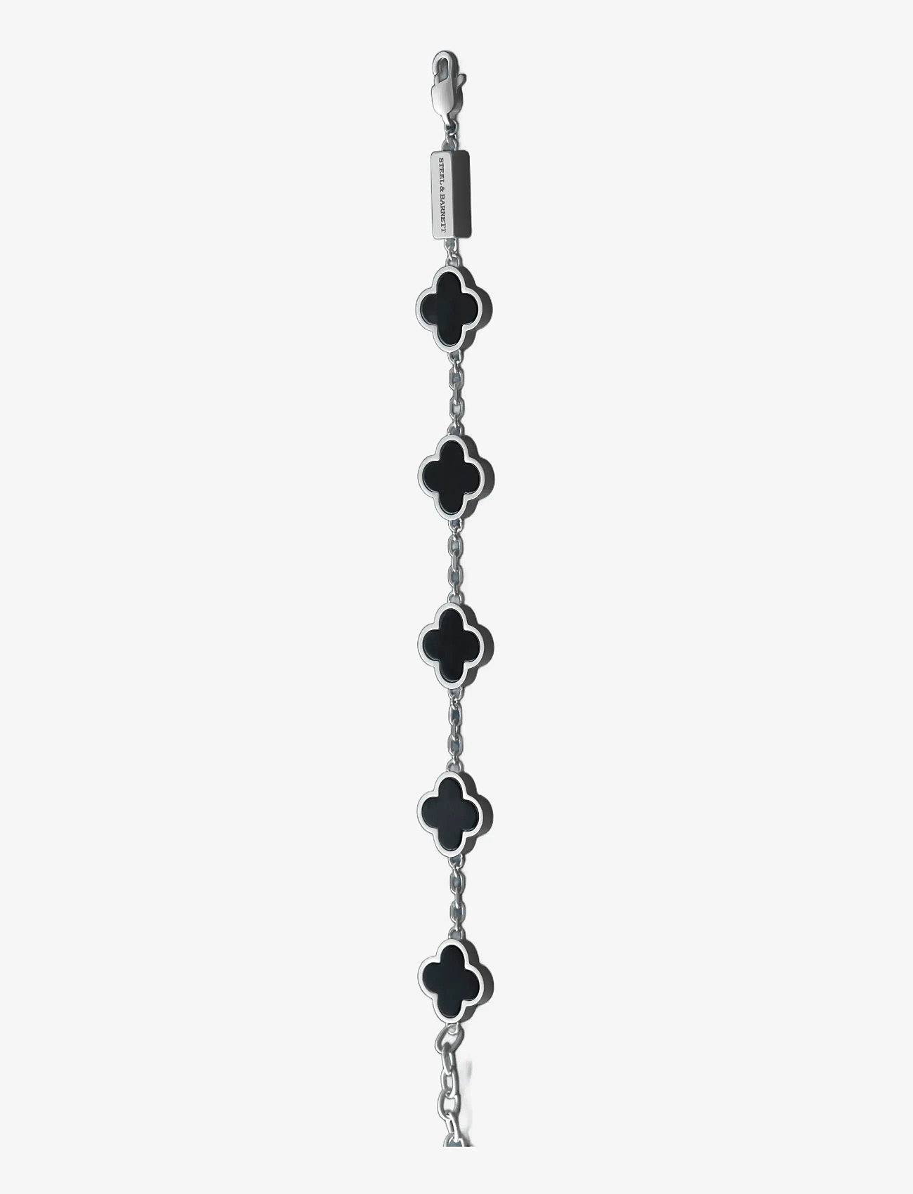 Steel & Barnett - Clover Bracelet - käevõrud - black - 2