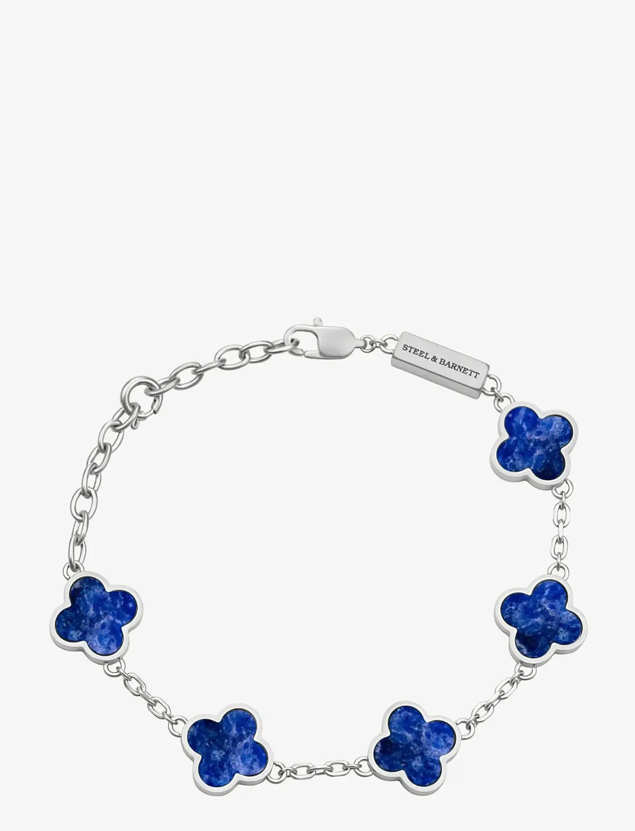 Steel & Barnett - Clover Bracelet - bracelets - blue - 1