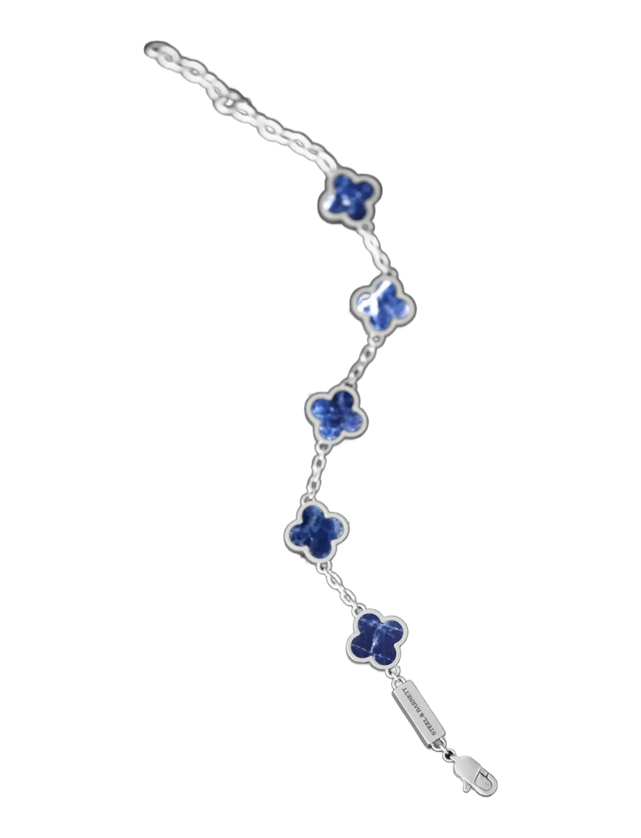 Steel & Barnett - Clover Bracelet - armbönd - blue - 2
