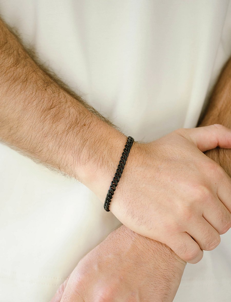 Steel & Barnett - Black Edition - bracelets - black - 0