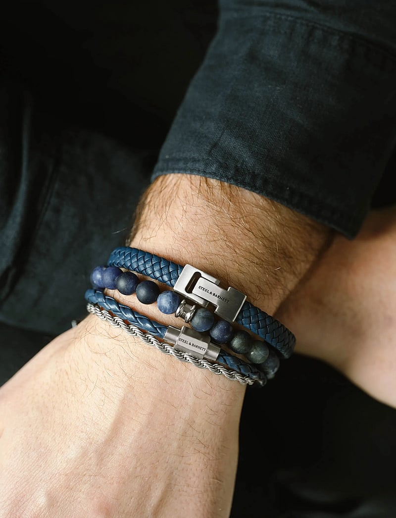 Steel & Barnett - Archie - armband - blue - 2