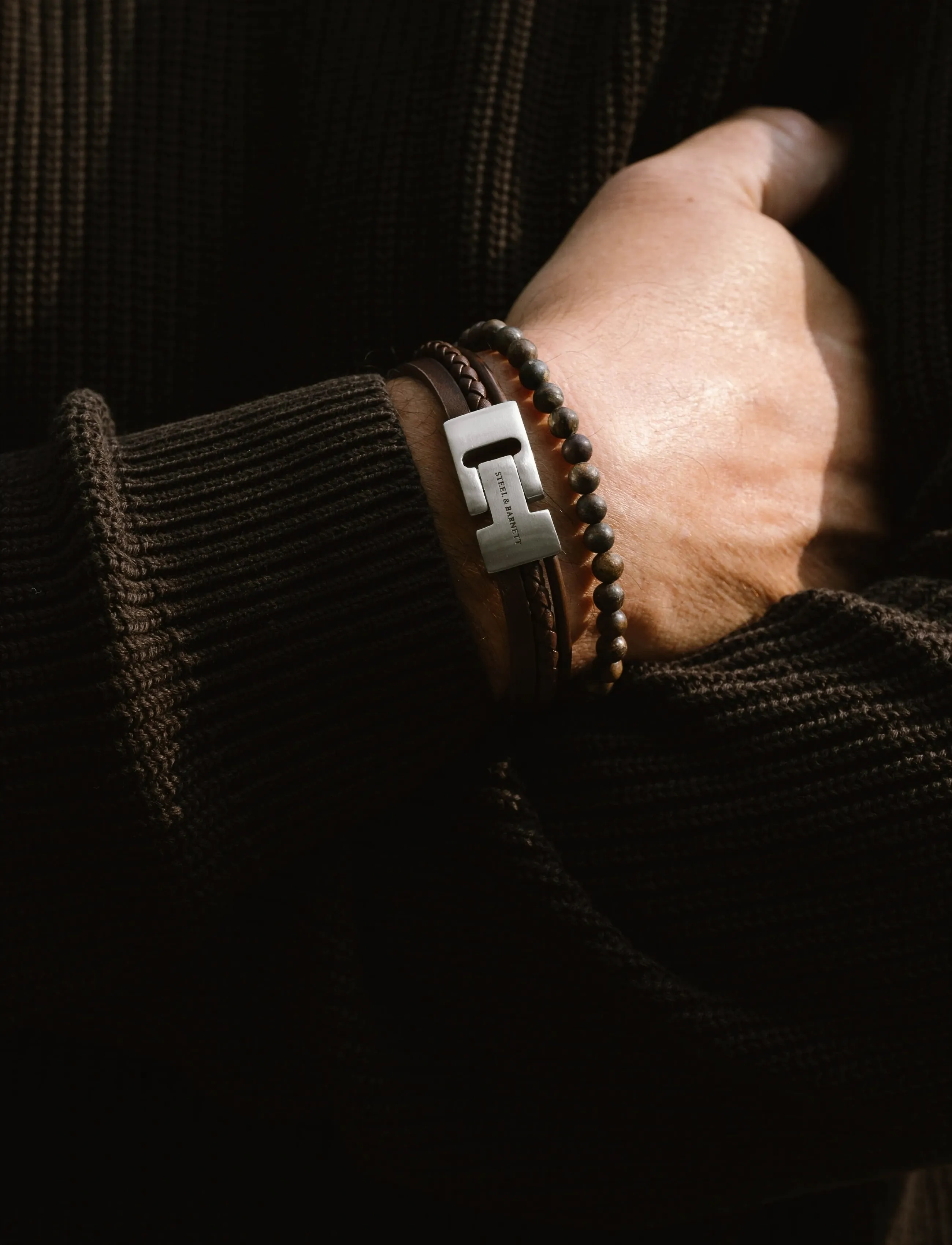 Steel & Barnett - Casual Cole - bracelets - brown - 3