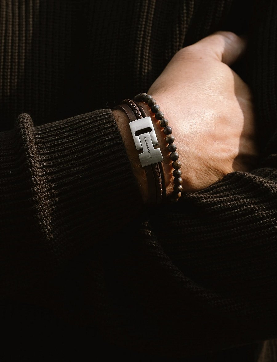 Steel & Barnett - Casual Cole - armbanden - brown - 3