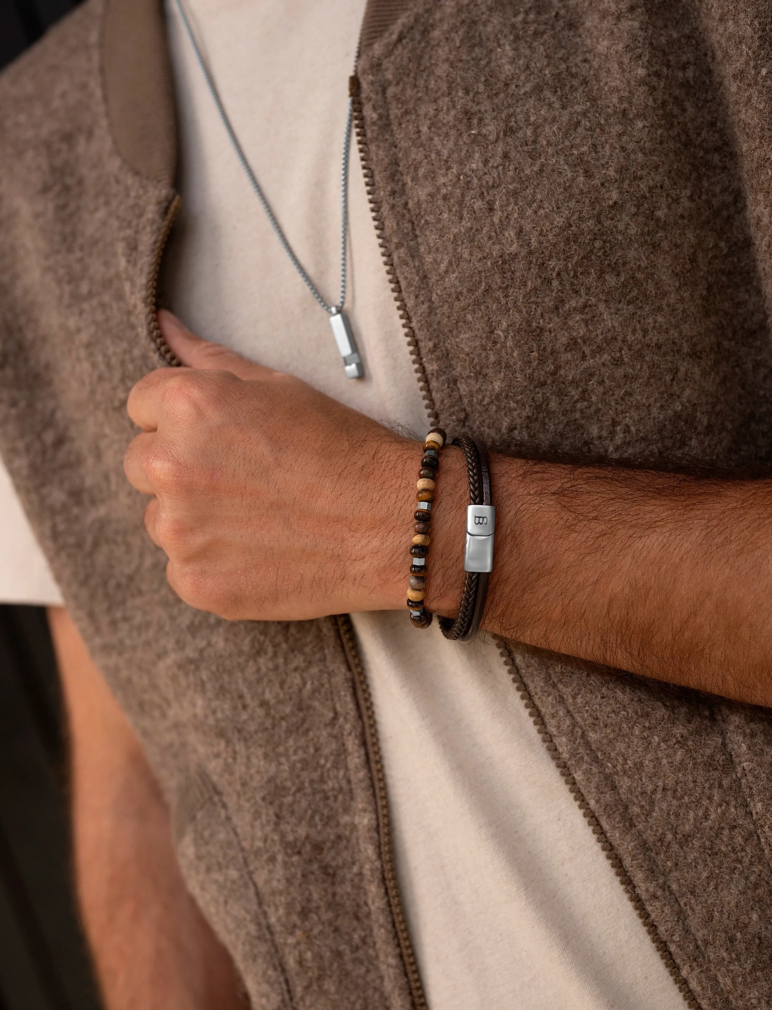 Steel & Barnett - Denby - armbänder - brown - 3