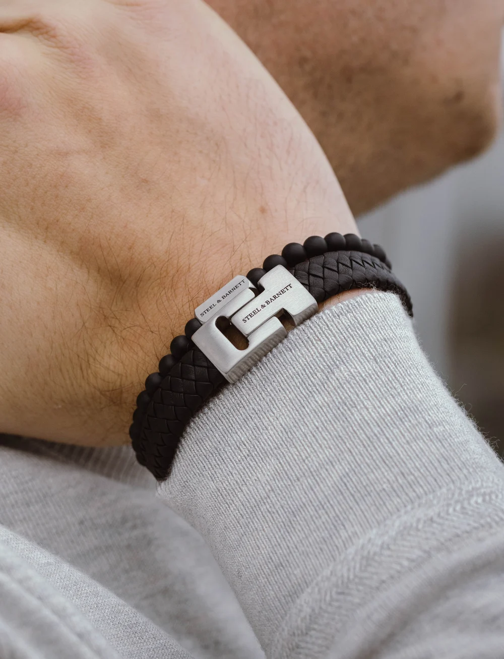 Steel & Barnett - Harrison - armbånd - black - 3