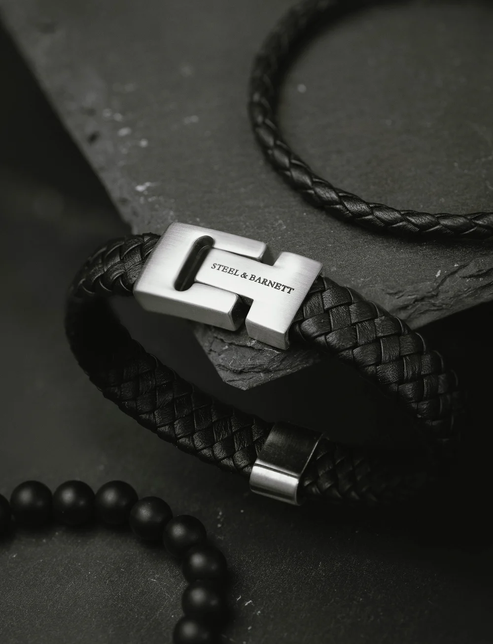 Steel & Barnett - Harrison - armbånd - black - 4