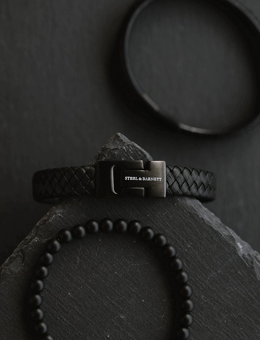 Steel & Barnett - Harrisson - armbänder - black edition - 3