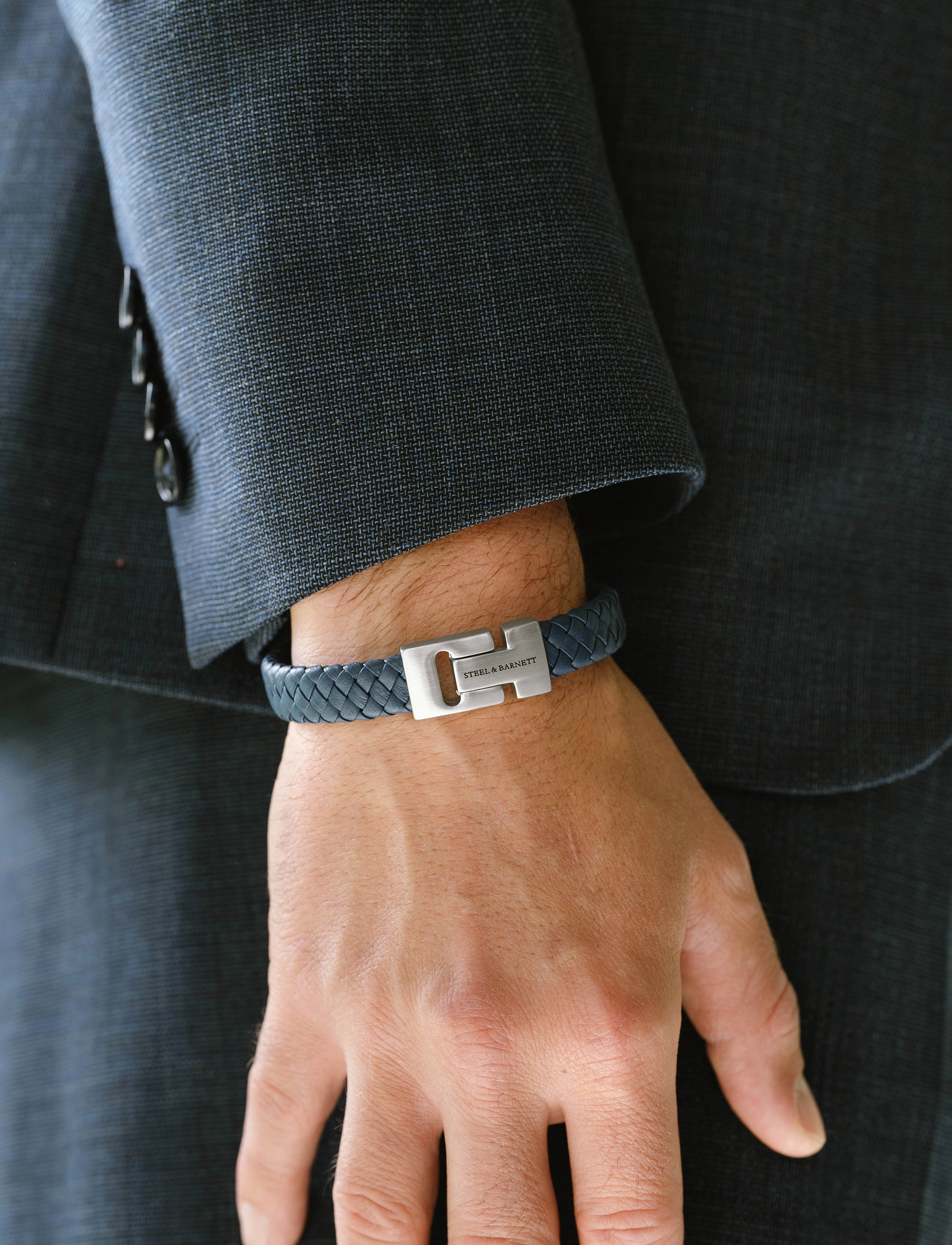 Steel & Barnett - Harrisson - bracelets - blue - 4