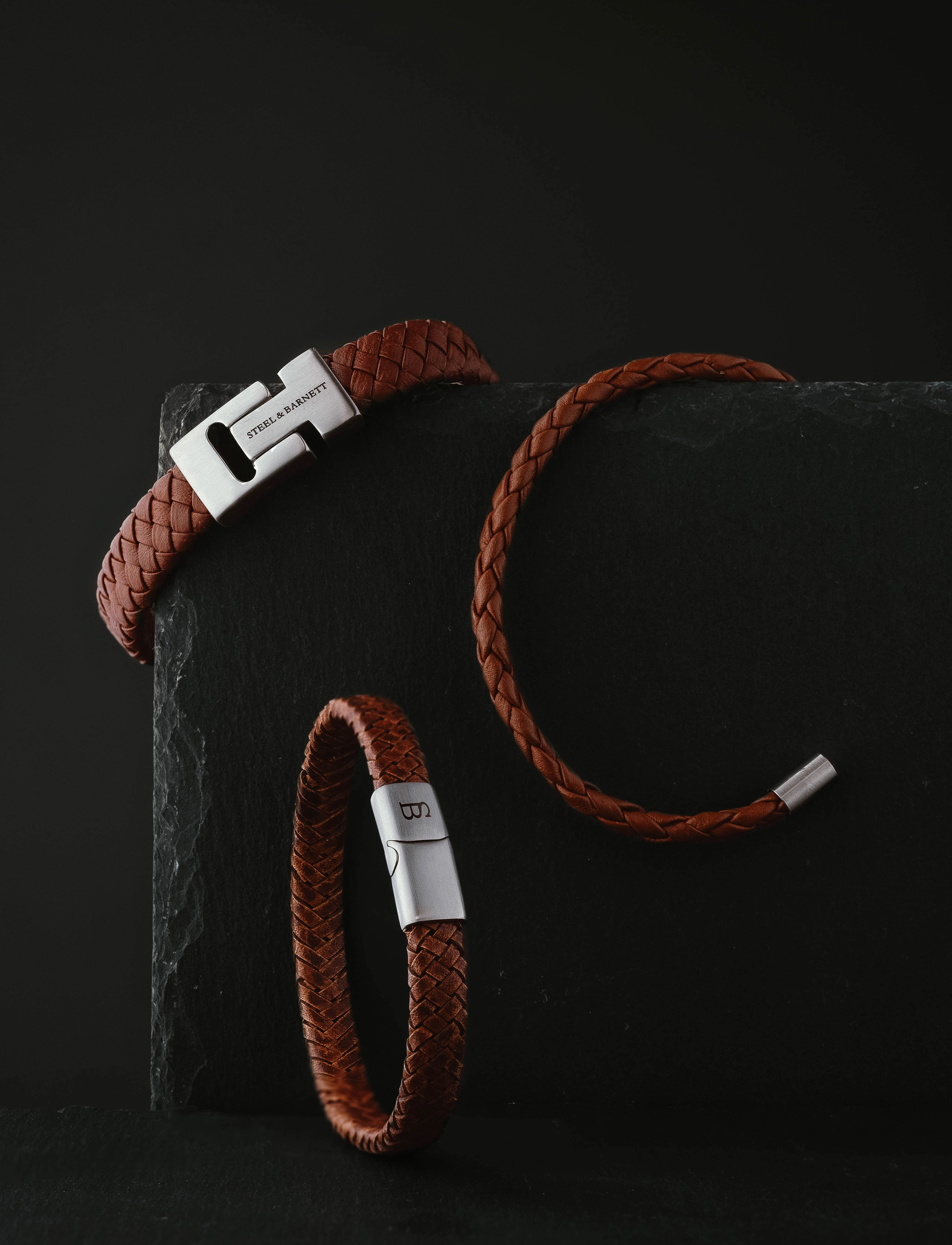 Steel & Barnett - Harrisson - armbånd - peanut - 3
