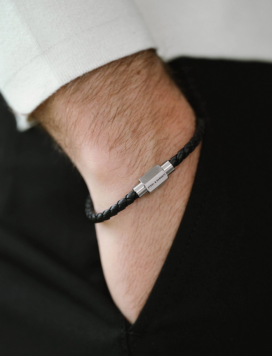 Steel & Barnett - Luke Landon - armbänder - black - 0