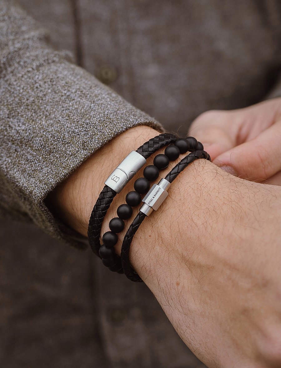 Steel & Barnett - Luke Landon - armbänder - black - 3