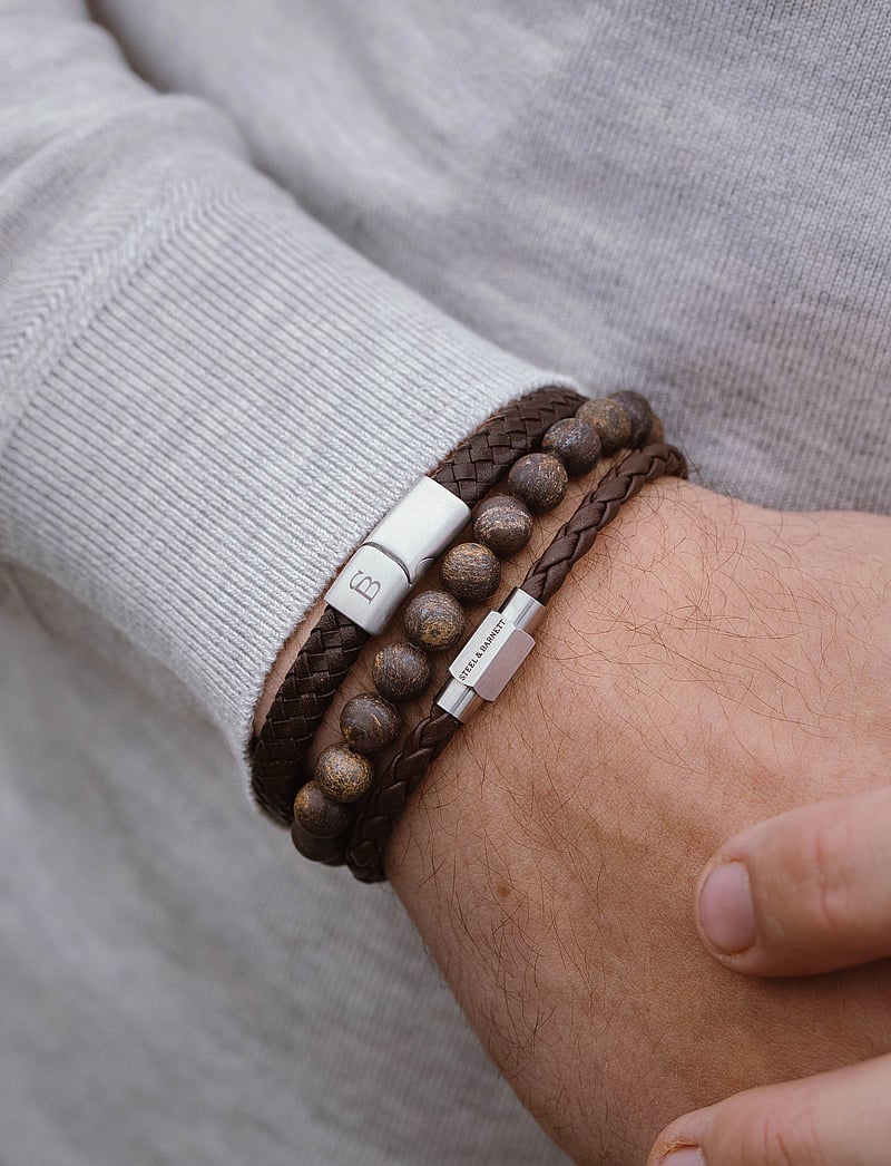 Steel & Barnett - Riley - armbänder - brown - 3