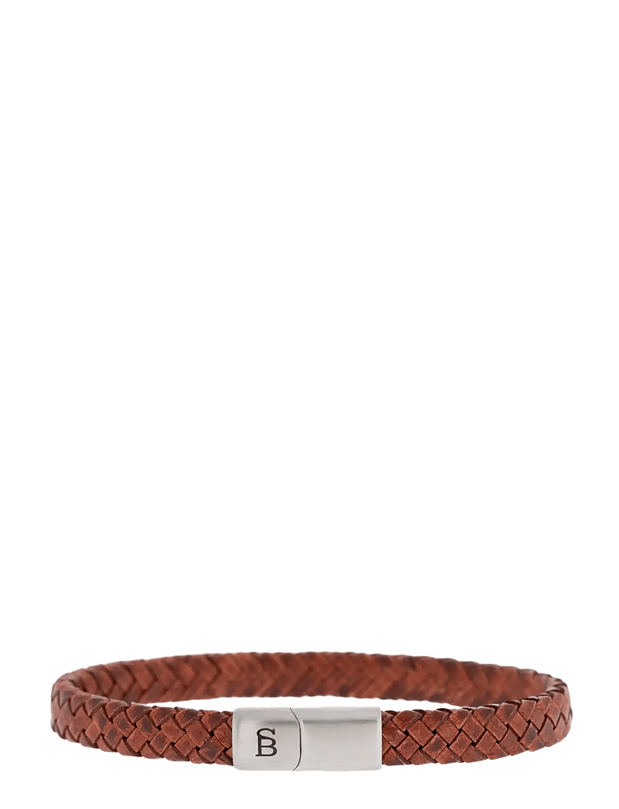 Steel & Barnett - Riley - armband - cognac - 1