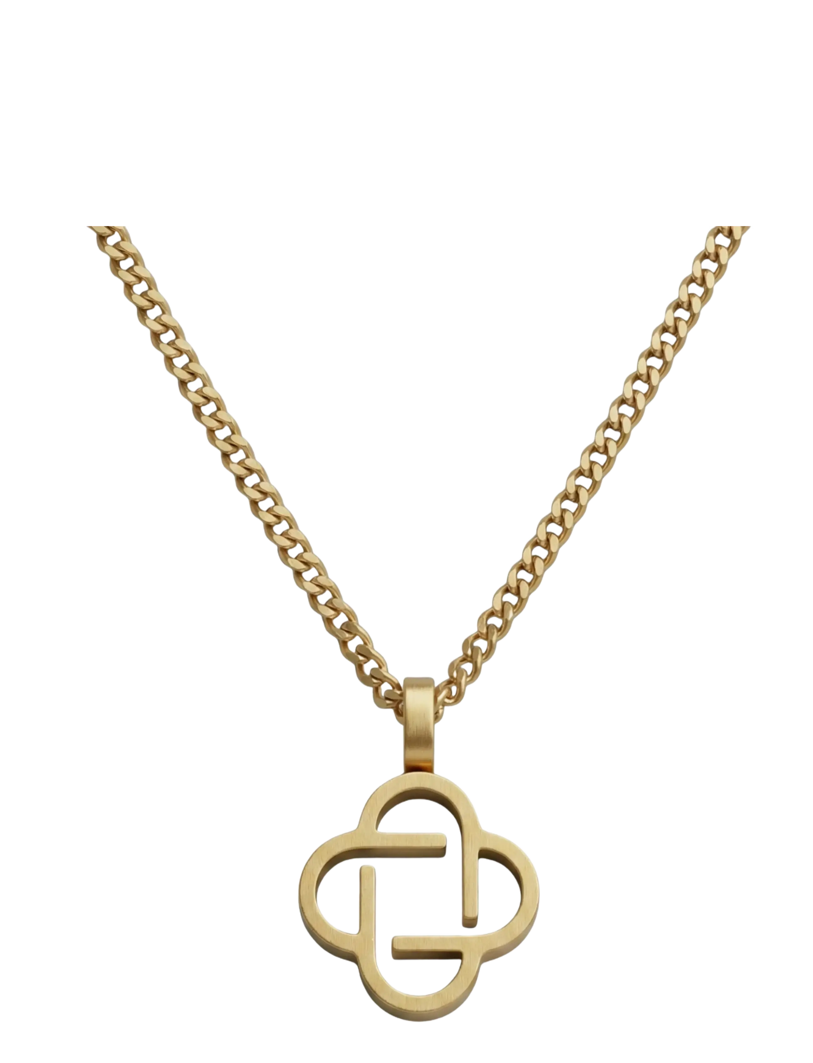 Steel & Barnett Clover Necklace - Fylgihlutir - GOLD / gold
