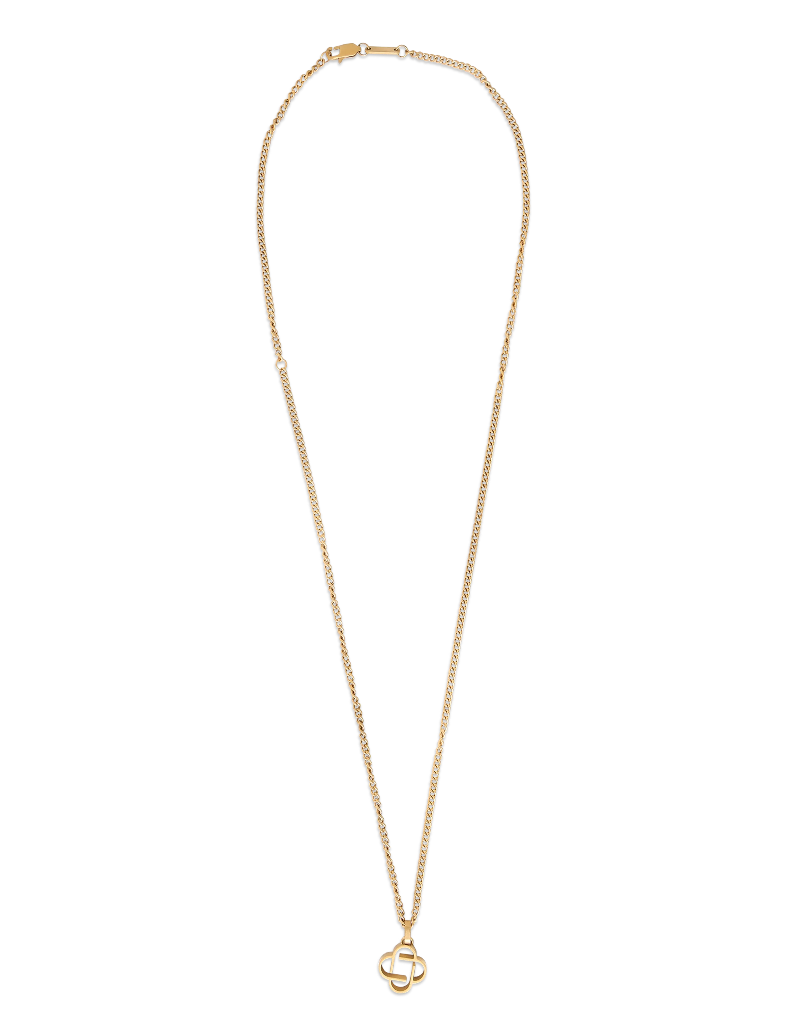 Steel & Barnett - Clover Necklace - halsketten - gold - 2