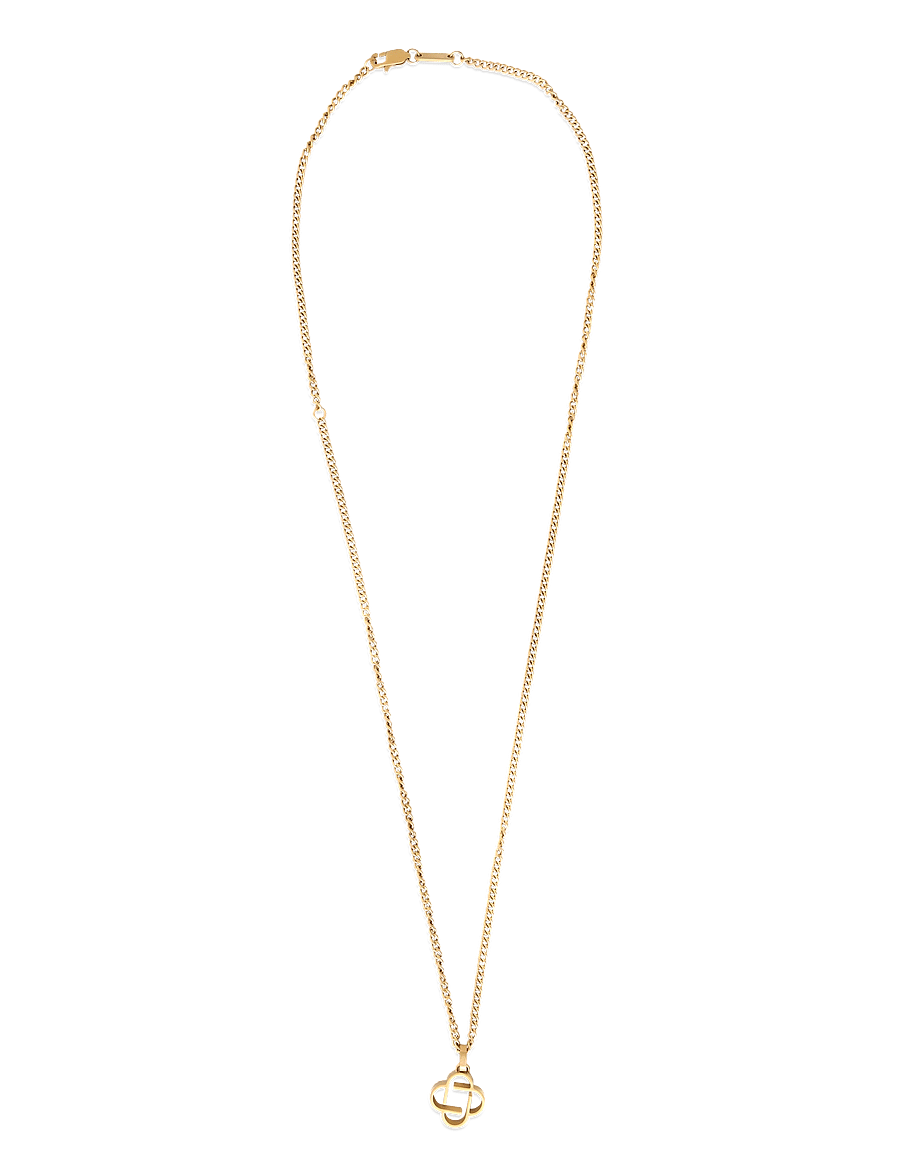 Steel & Barnett - Clover Necklace - halsketten - gold - 2