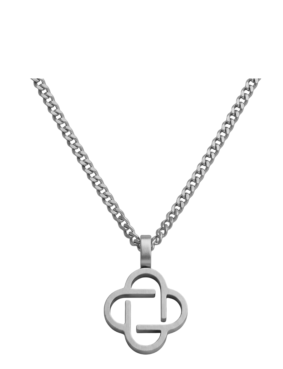 Steel & Barnett - Clover Necklace - silver - 1