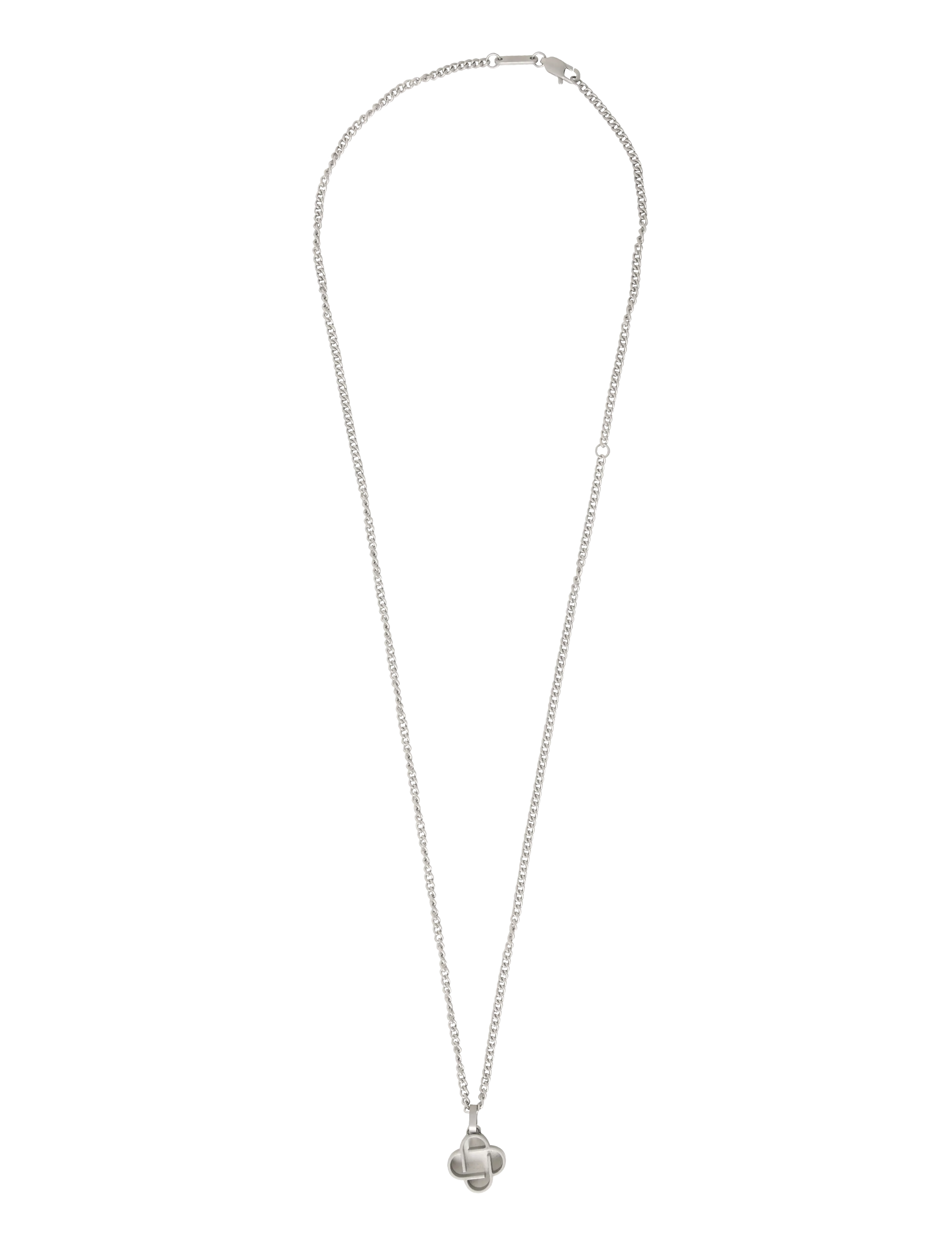 Steel & Barnett - Clover Necklace - halsketten - silver - 2
