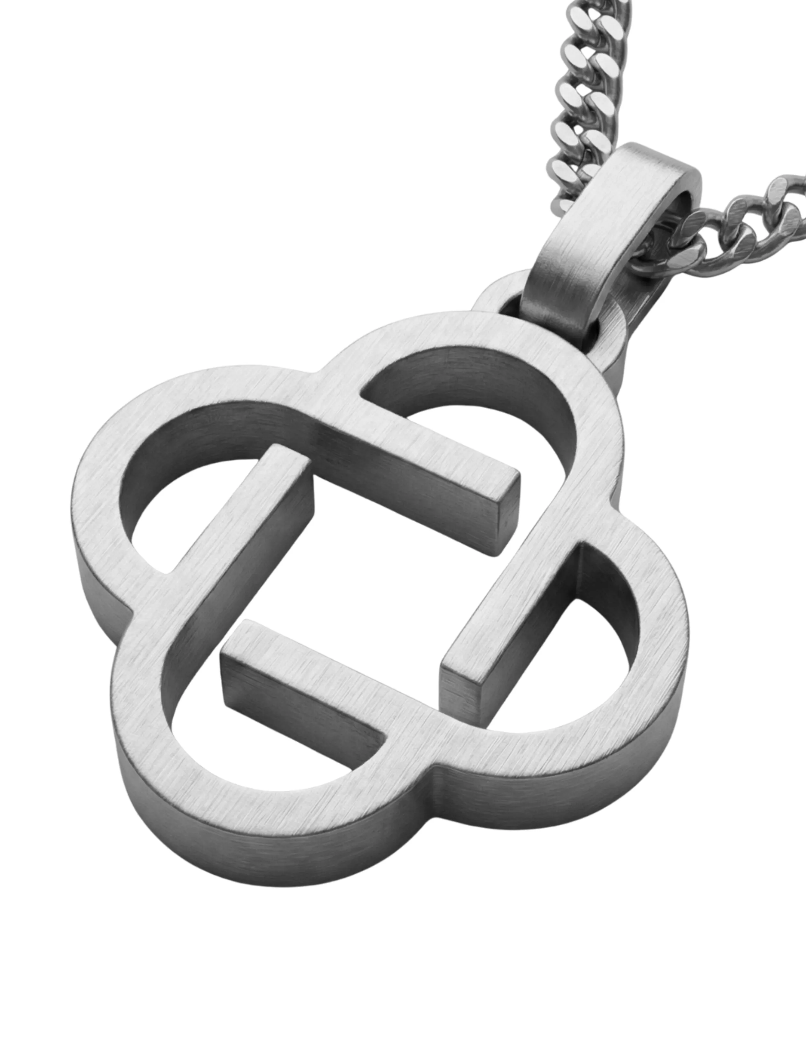 Steel & Barnett - Clover Necklace - silver - 4