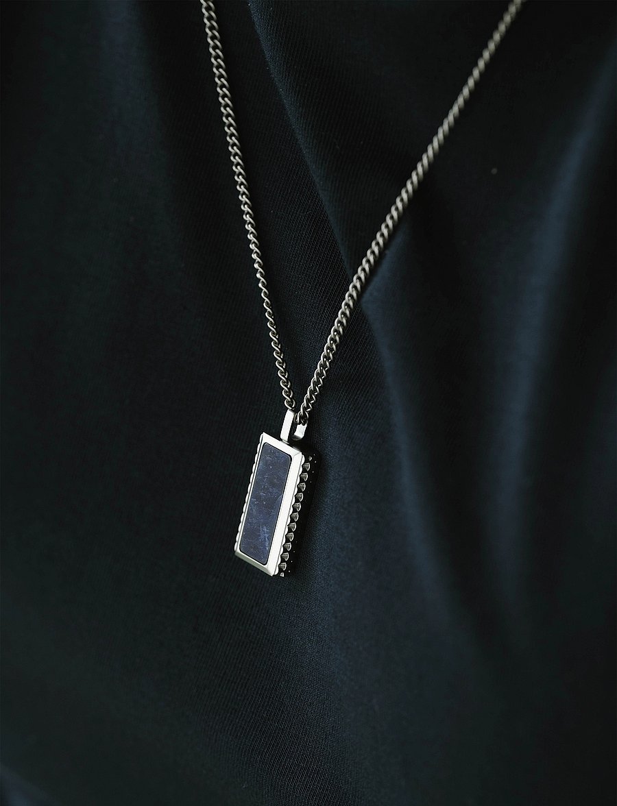 Steel & Barnett - Hatton Necklace - hálsmen - silver - 0