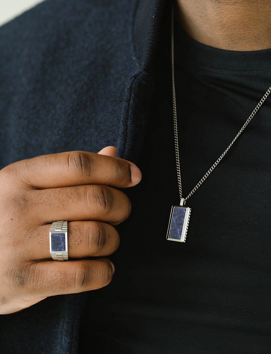 Steel & Barnett - Hatton Necklace - hálsmen - silver - 4