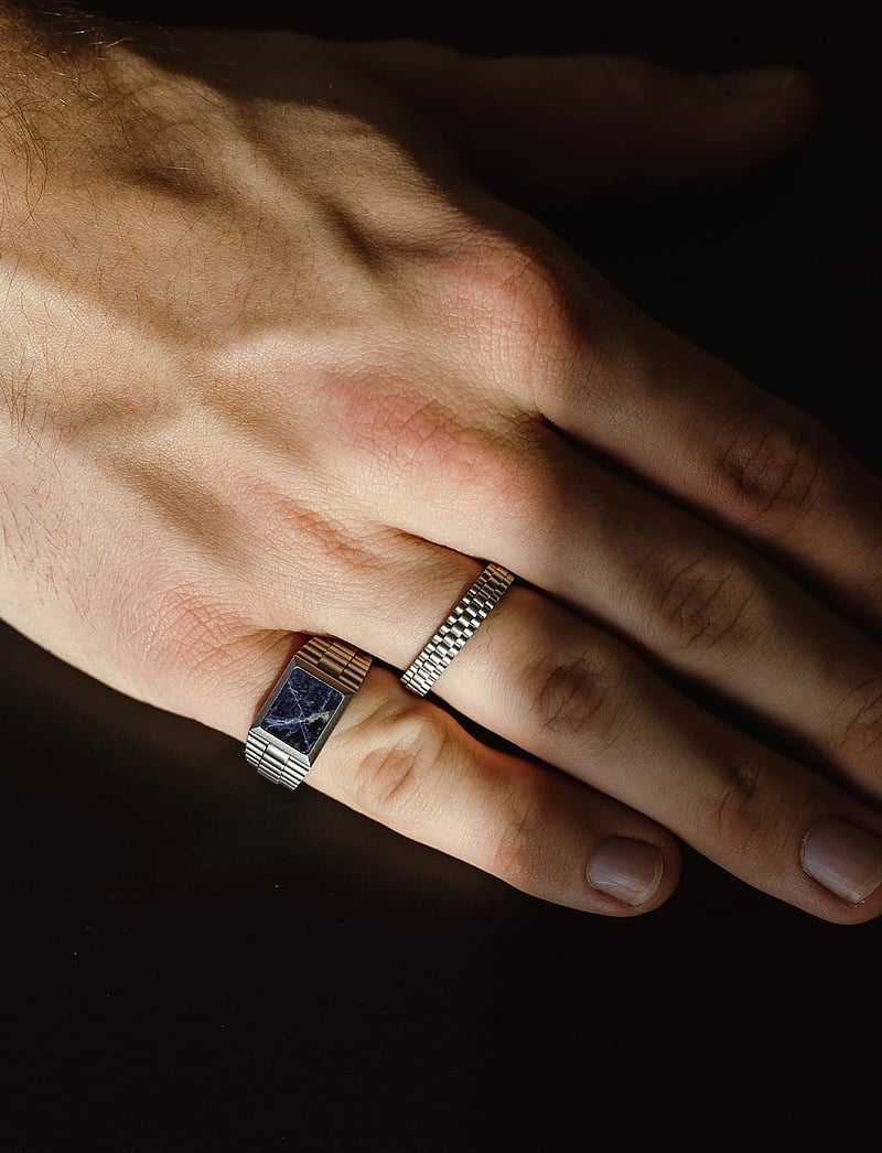 Steel & Barnett - Hudson Ring - ringe - silver - 2