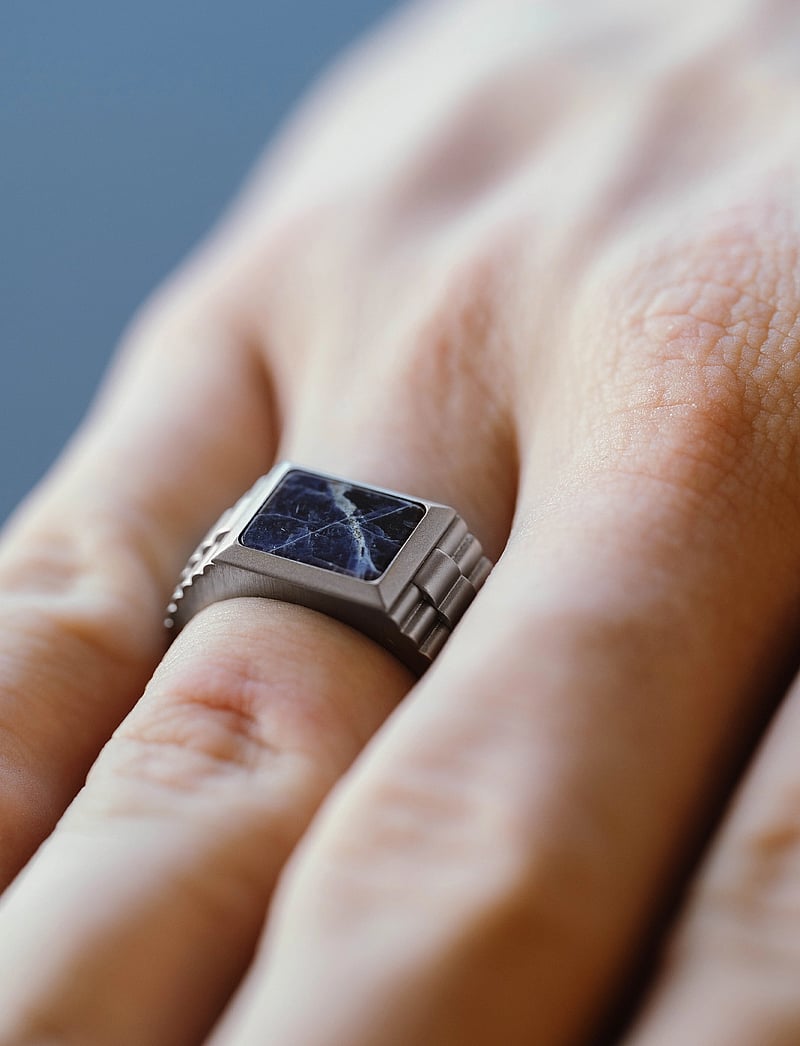 Steel & Barnett - Hudson Ring - ringe - silver - 3