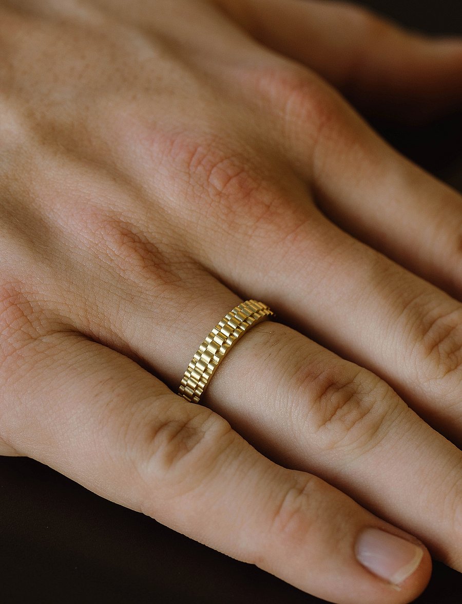 Steel & Barnett - Nova Ring - ringe - gold - 4