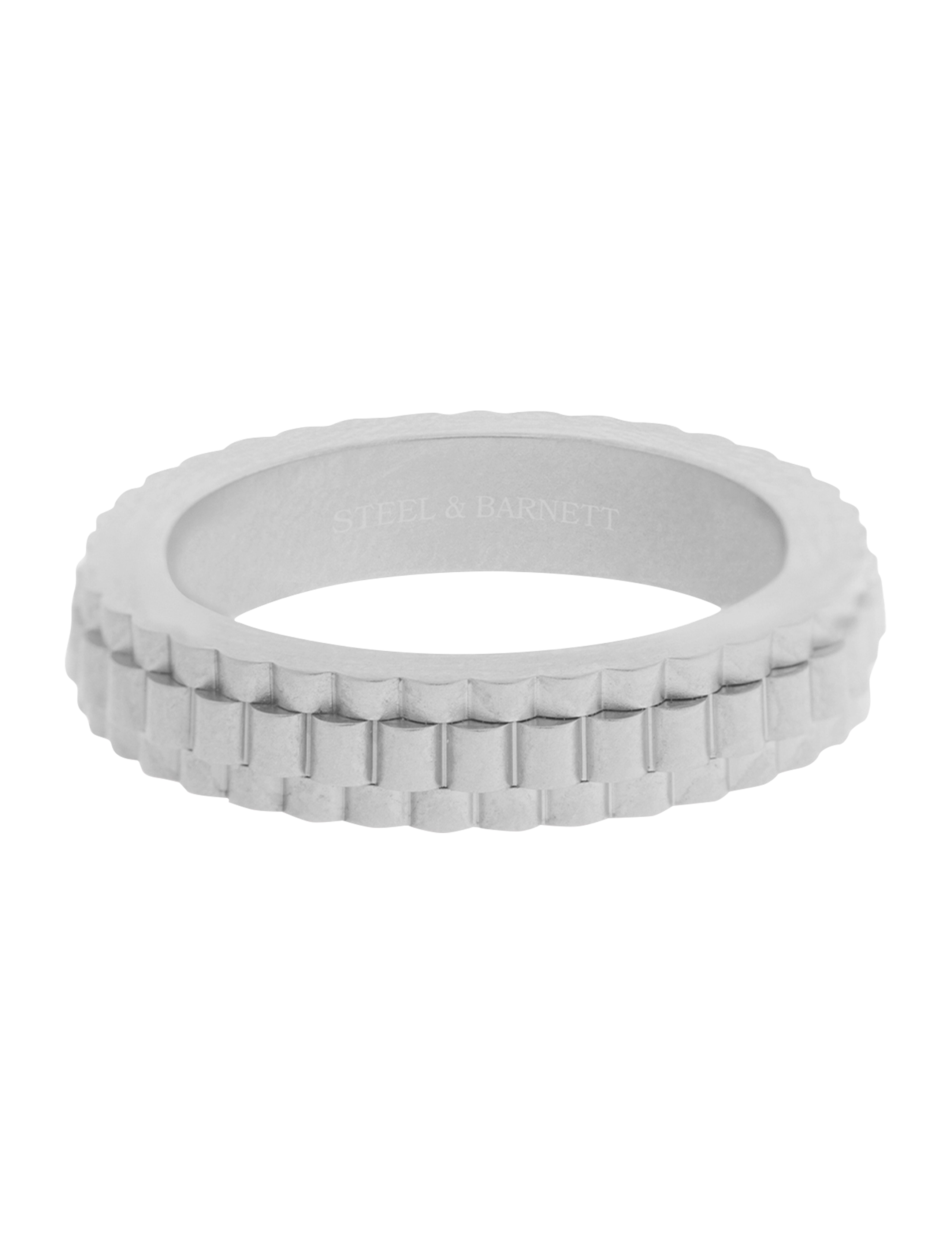 STEEL & BARNETT Nova Ring Silber - 64.6 - Herren