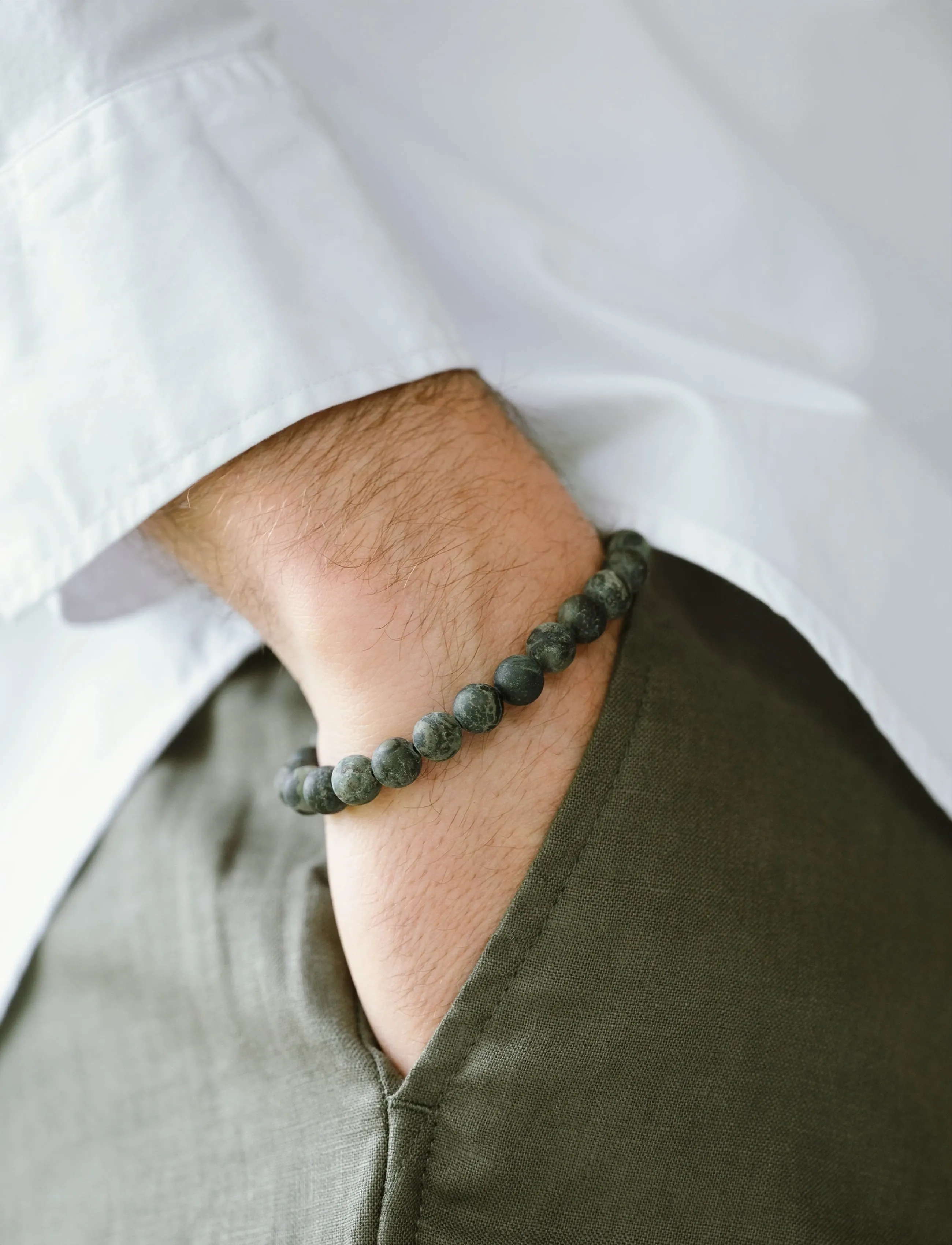Steel & Barnett - Essentials - bracelets - green - 3