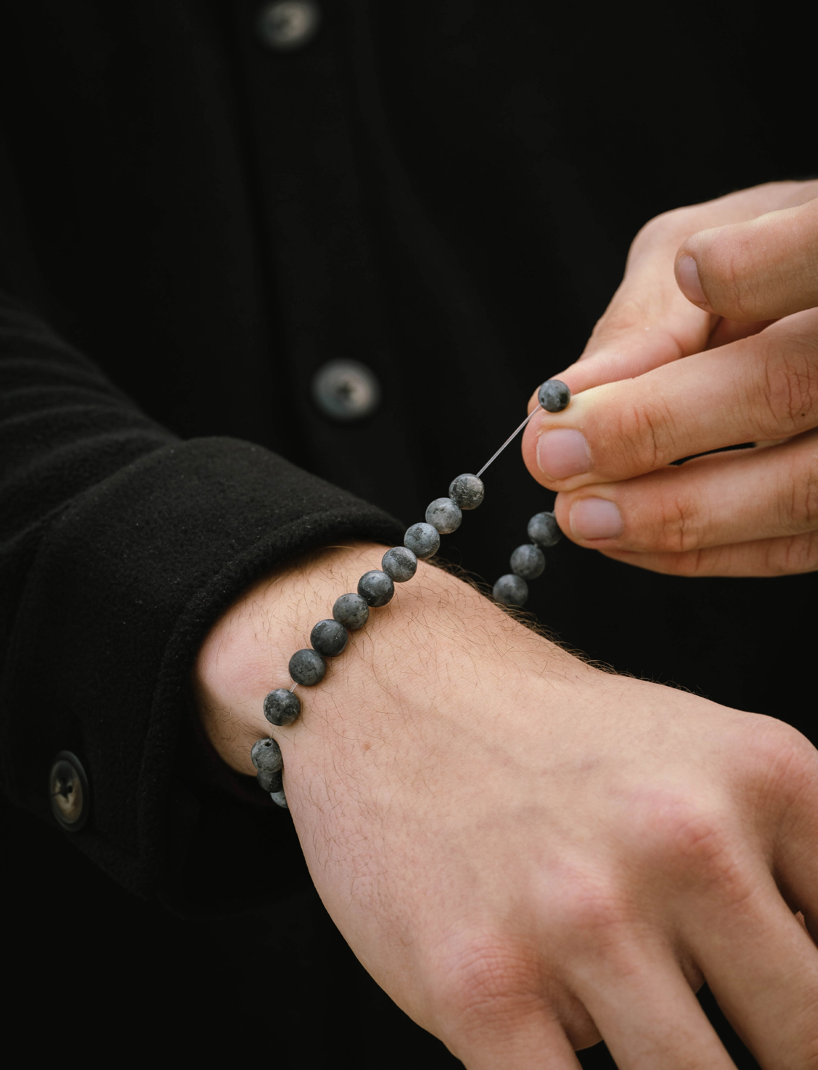 Steel & Barnett - Essentials - bracelets - grey - 2
