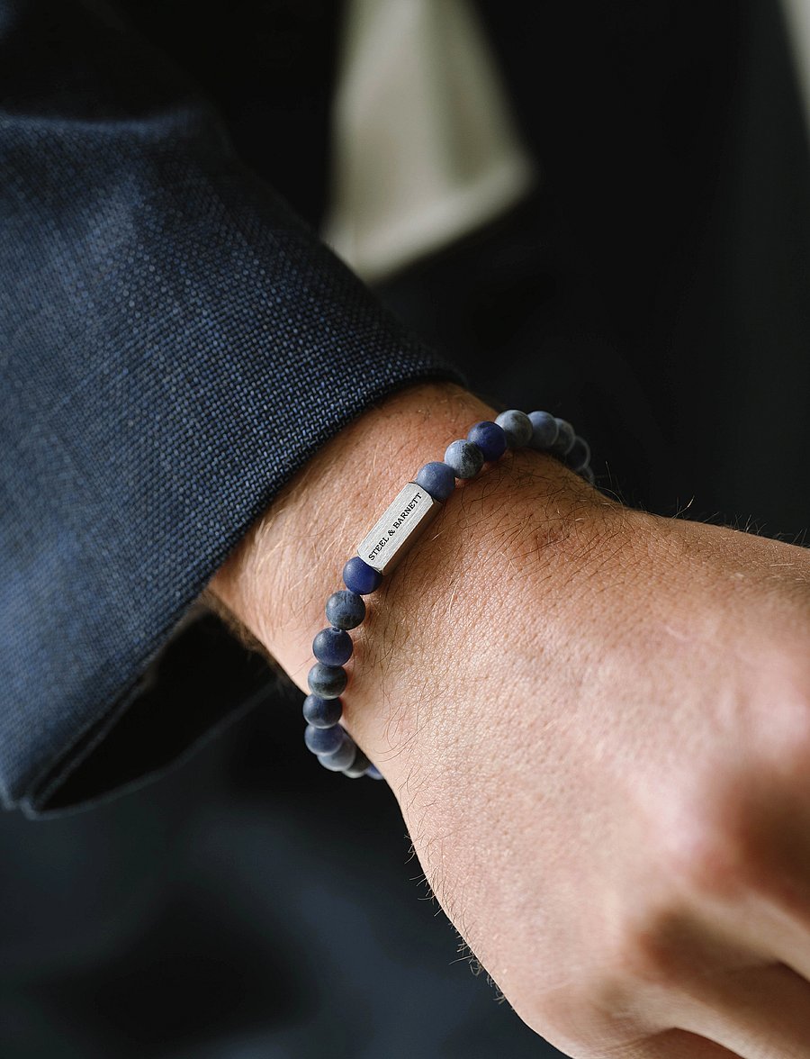 Steel & Barnett - Natural Ned - armbänder - blue - 0