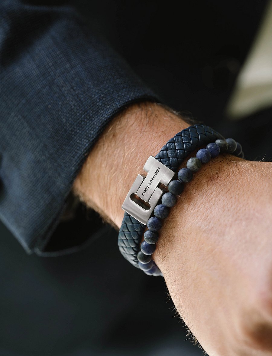 Steel & Barnett - Natural Ned - armbänder - blue - 2