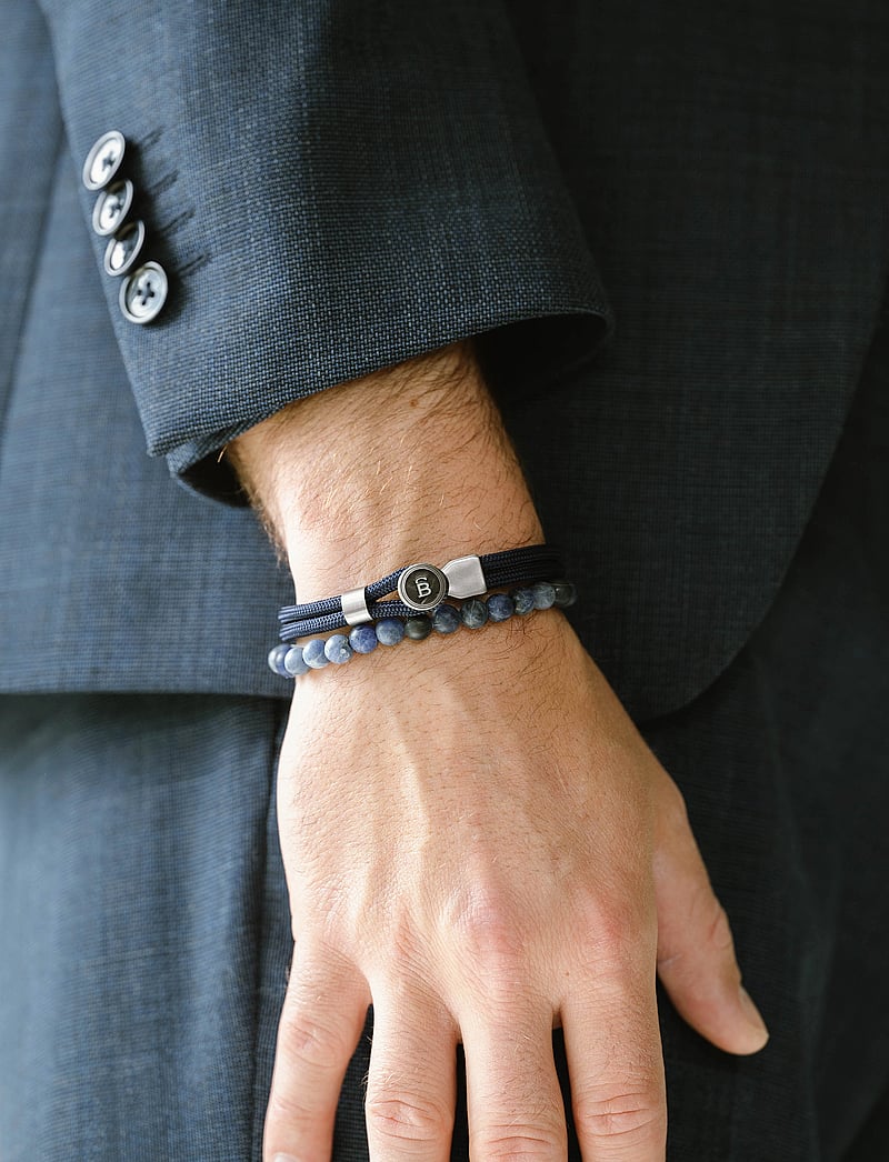 Steel & Barnett - Natural Ned - bracelets - blue - 3