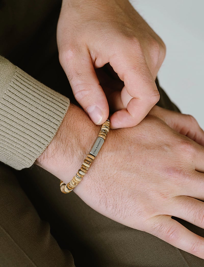 Steel & Barnett - Two Tone - armbånd - brown - 3