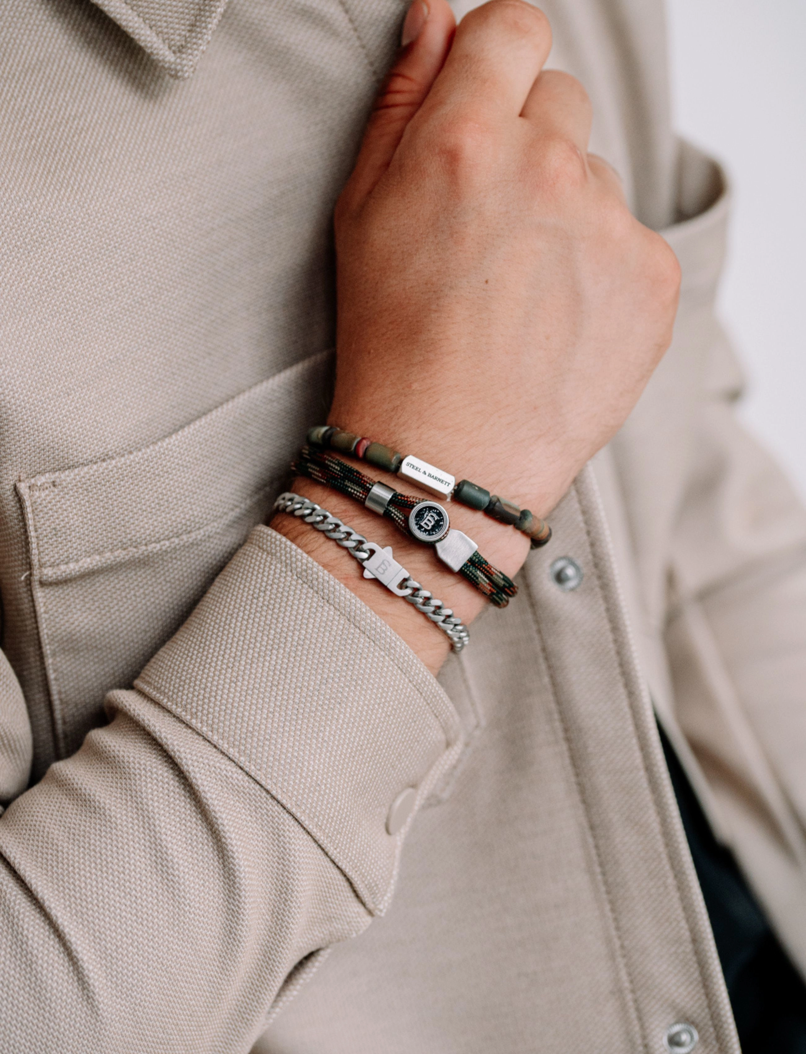 Steel & Barnett - Svelte Stephen - armbänder - silver - 3
