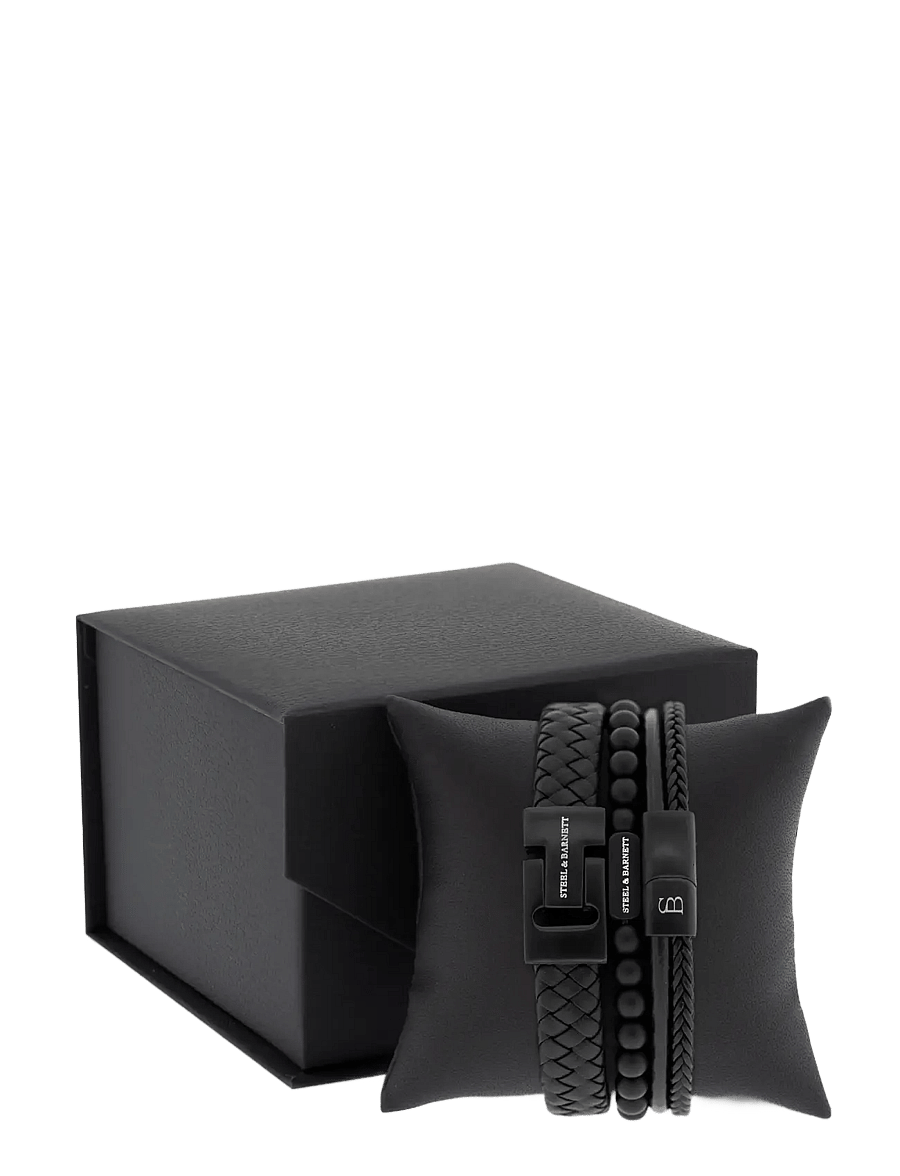 Steel & Barnett - Gift Series - Bestseller - armbanden - black edition - 1