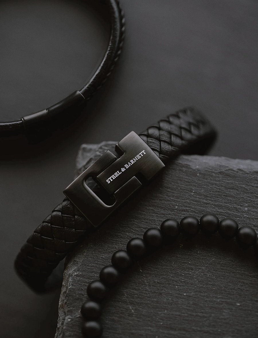 Steel & Barnett - Gift Series - Bestseller - armbanden - black edition - 3