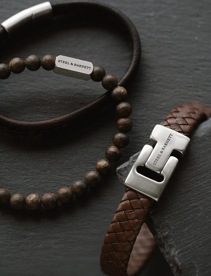Steel & Barnett - Gift Series - Bestseller - käevõrud - brown - 4