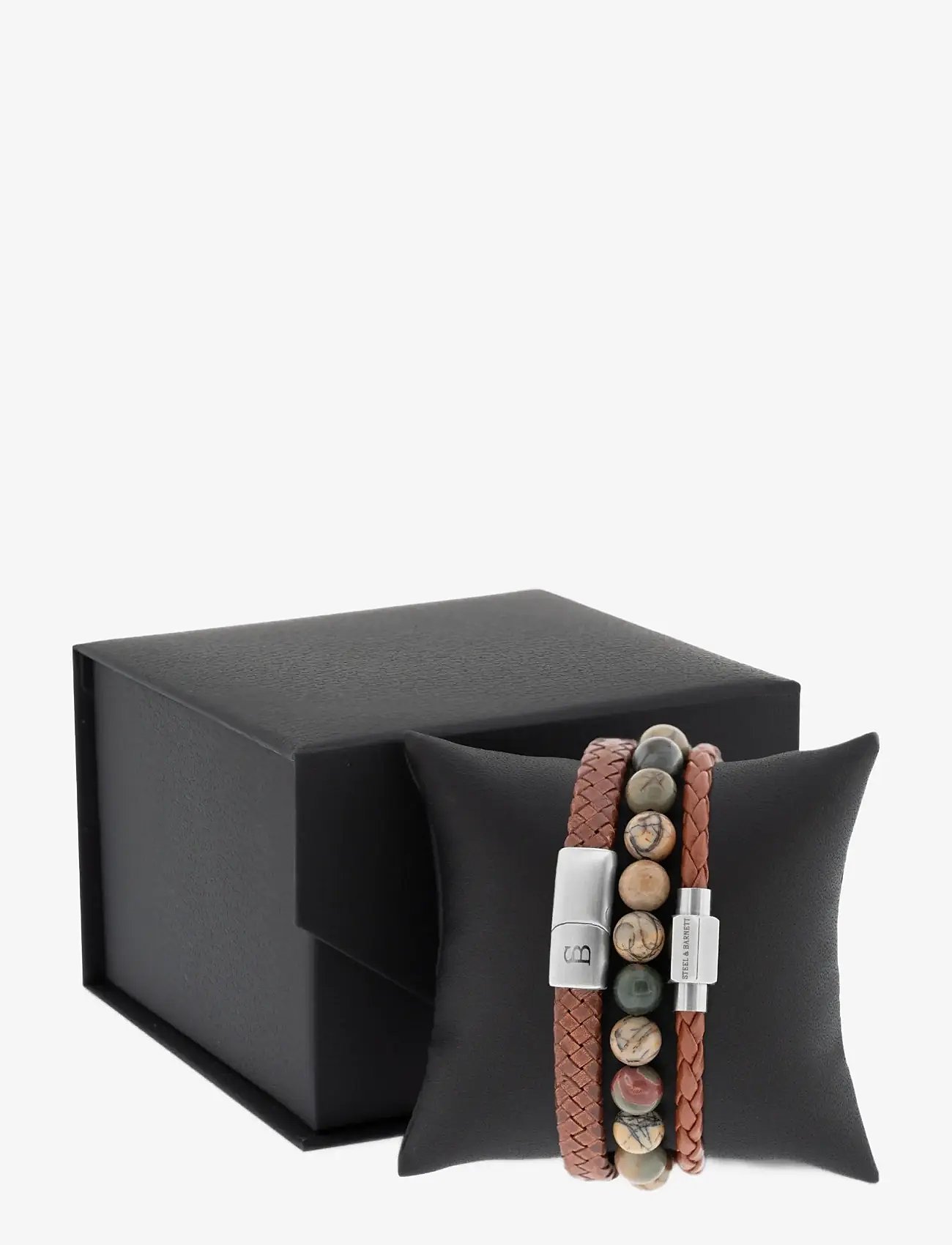 Steel & Barnett - Gift Series - Bestseller - armband - cognac - 1