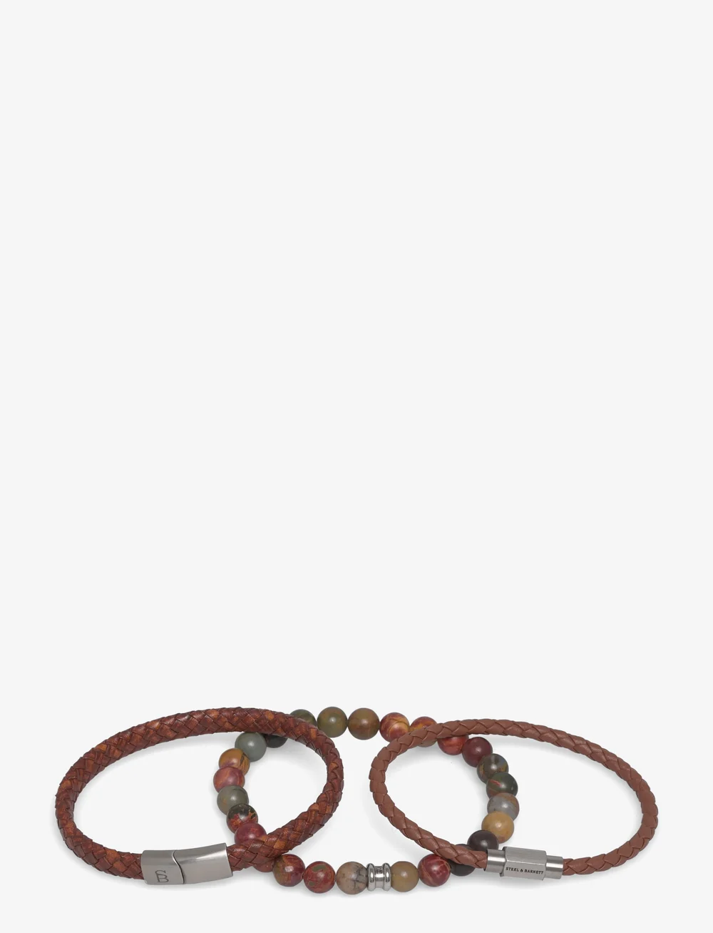 Steel & Barnett - Gift Series - Bestseller - käevõrud - cognac - 0