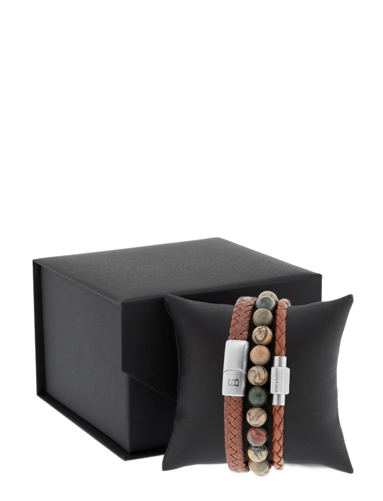 Steel & Barnett - Gift Series - Bestseller - bransoletki - cognac - 1