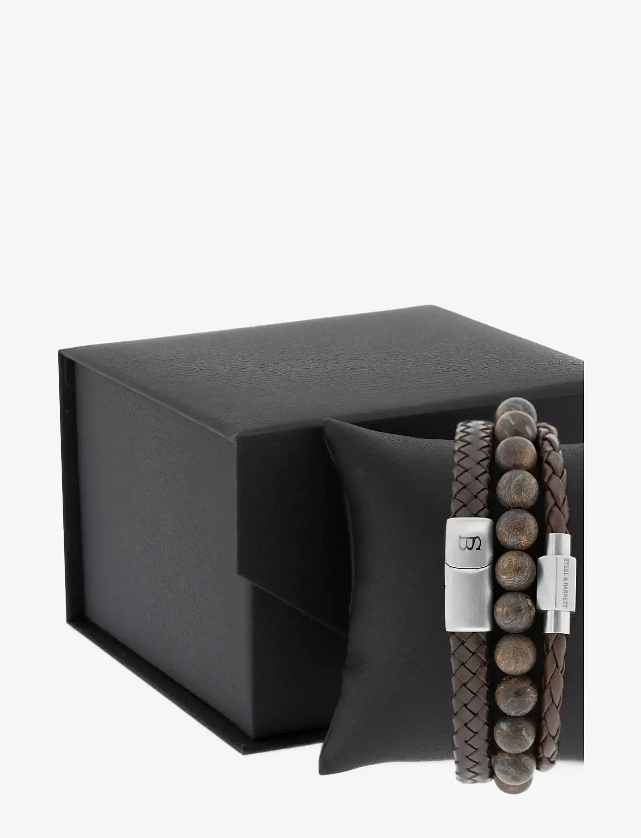Steel & Barnett - Gift Series - Bestseller - armband - dark brown - 2
