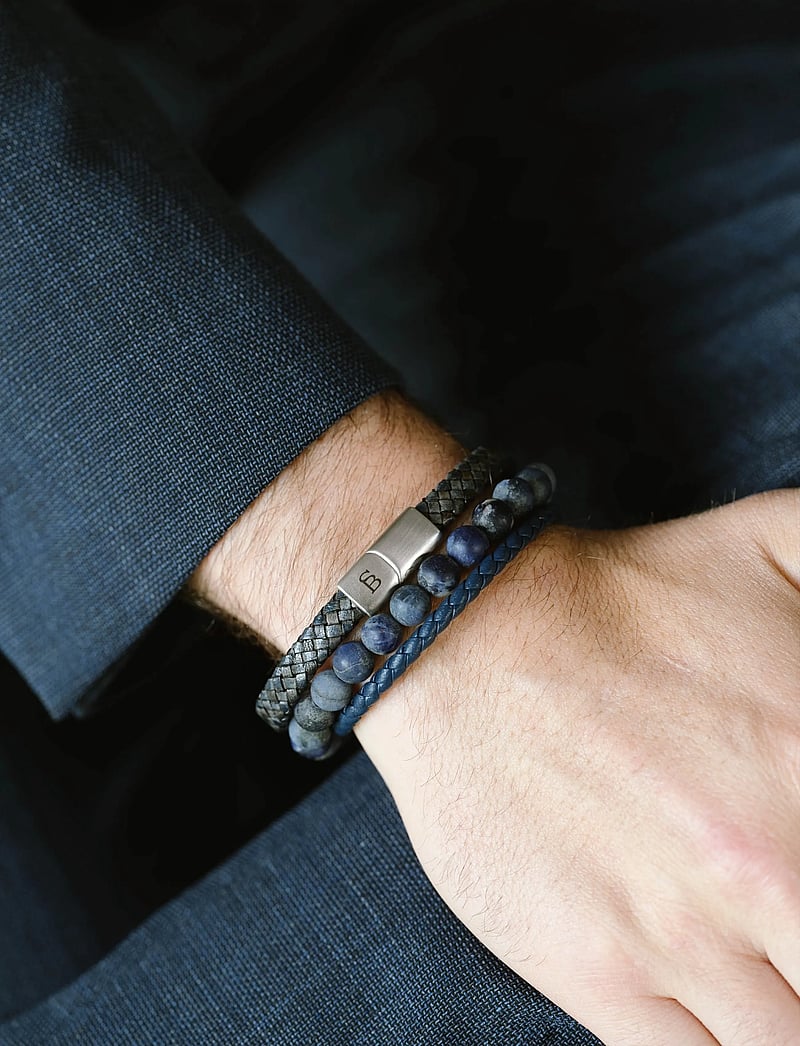 Steel & Barnett - Gift Series - Triple - armbånd - marine - 0