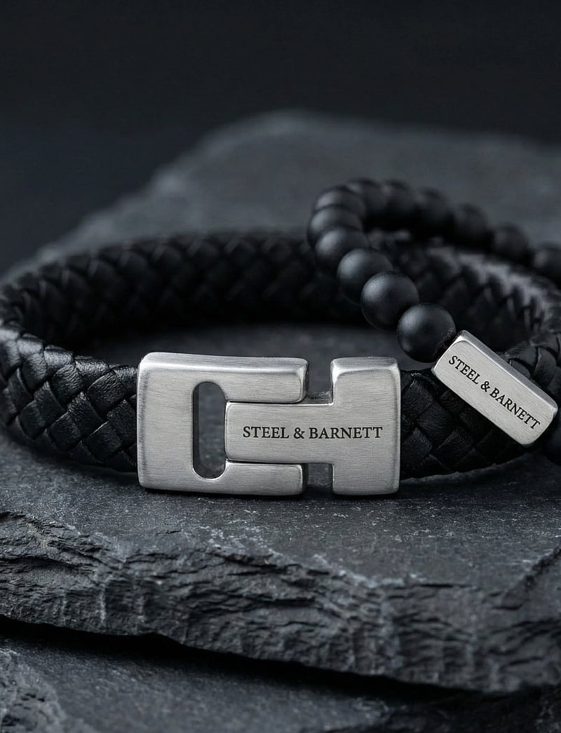 Steel & Barnett - Gift Series - Double - armbänder - black - 3