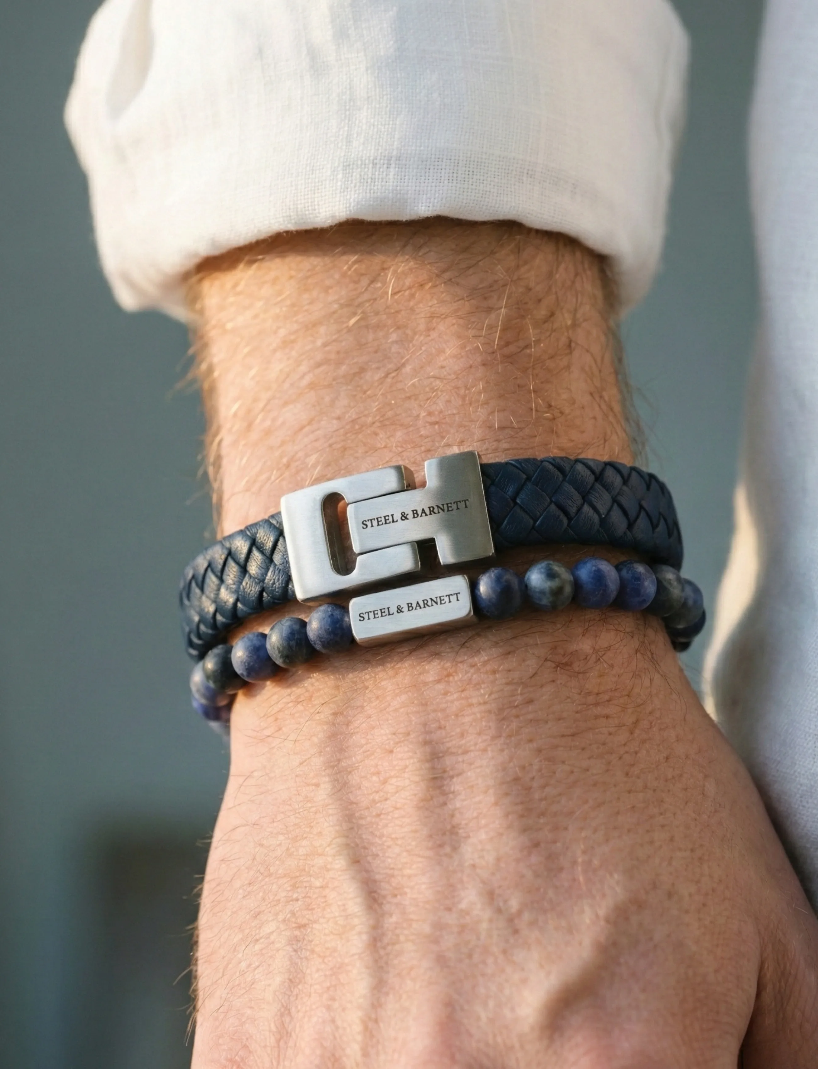 Steel & Barnett - Gift Series - Double - armbänder - blue - 2