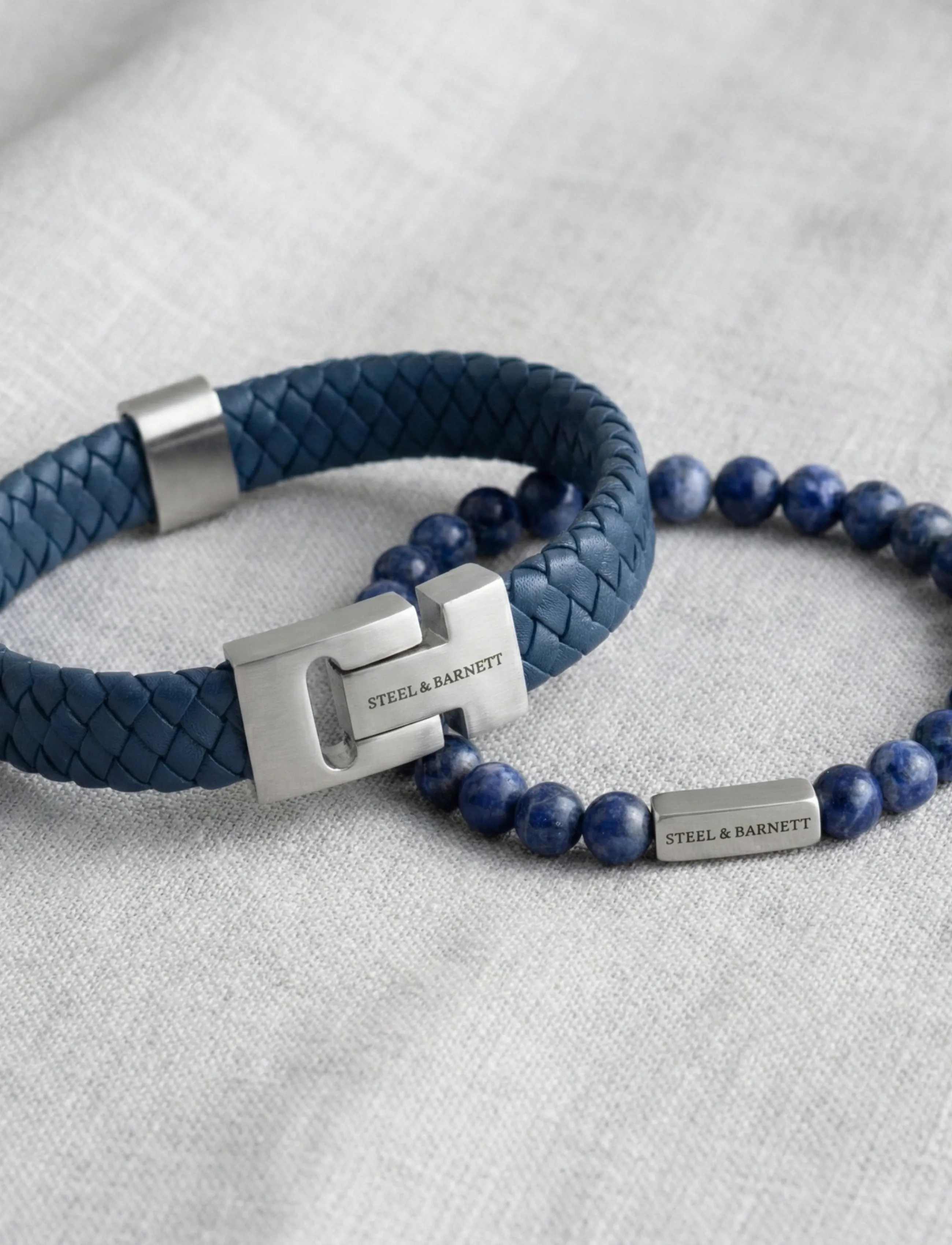 Steel & Barnett - Gift Series - Double - armbänder - blue - 3