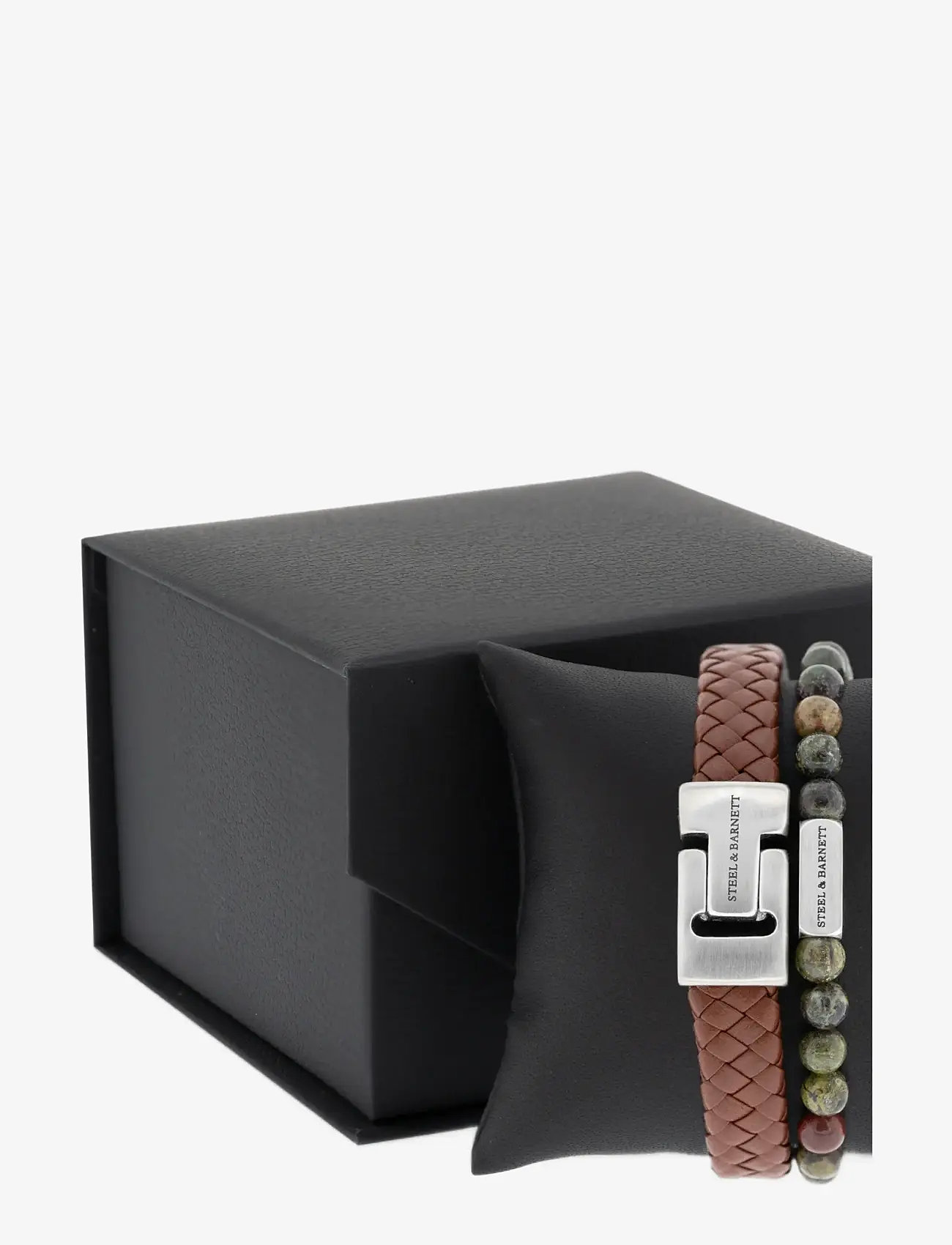 Steel & Barnett - Gift Series - Double - käevõrud - cognac - 1