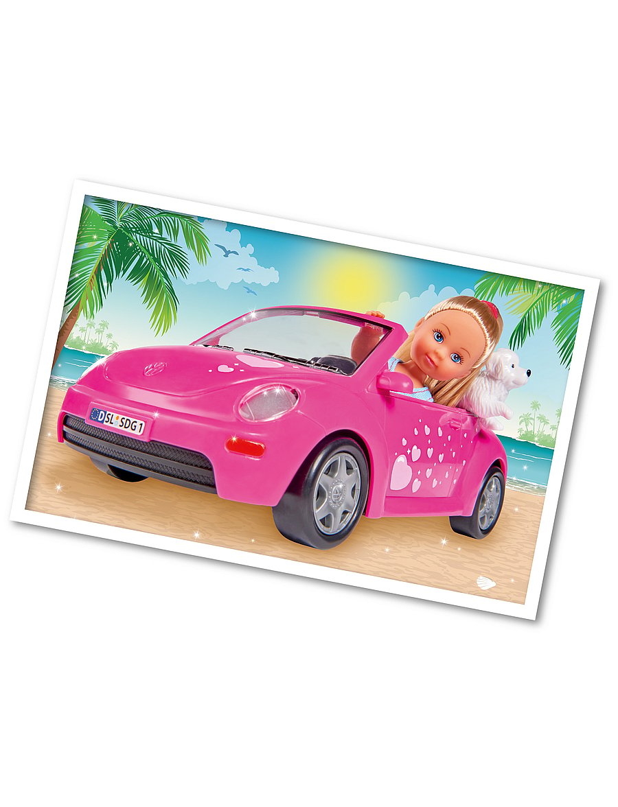 Steffi Love - Evi LOVE Evi's Beetle - puppen - pink - 0